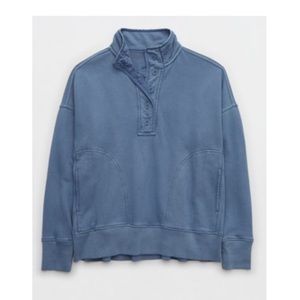 ||Aerie|| The good times Henley sweatshirt